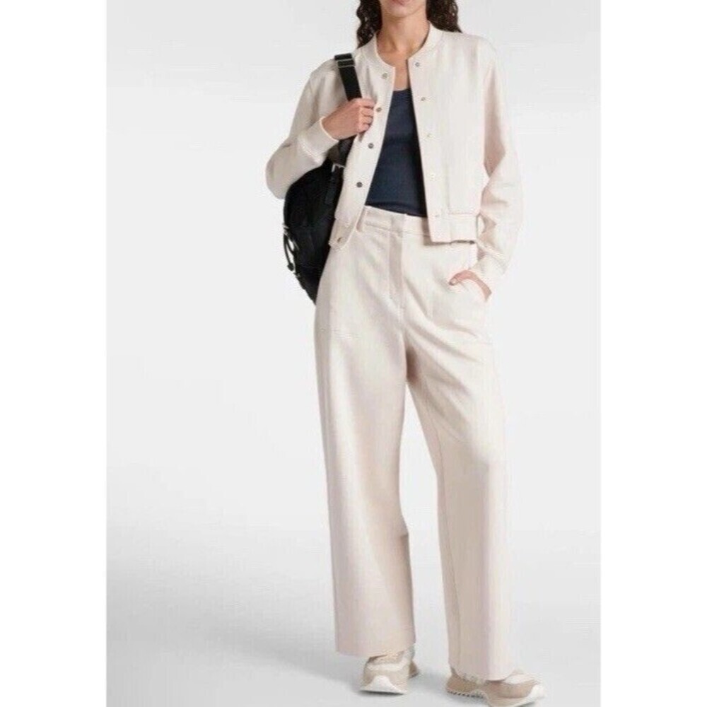S Max Mara Women's Cupola Wide-leg Mid-rise Trousers No Size See Measurements